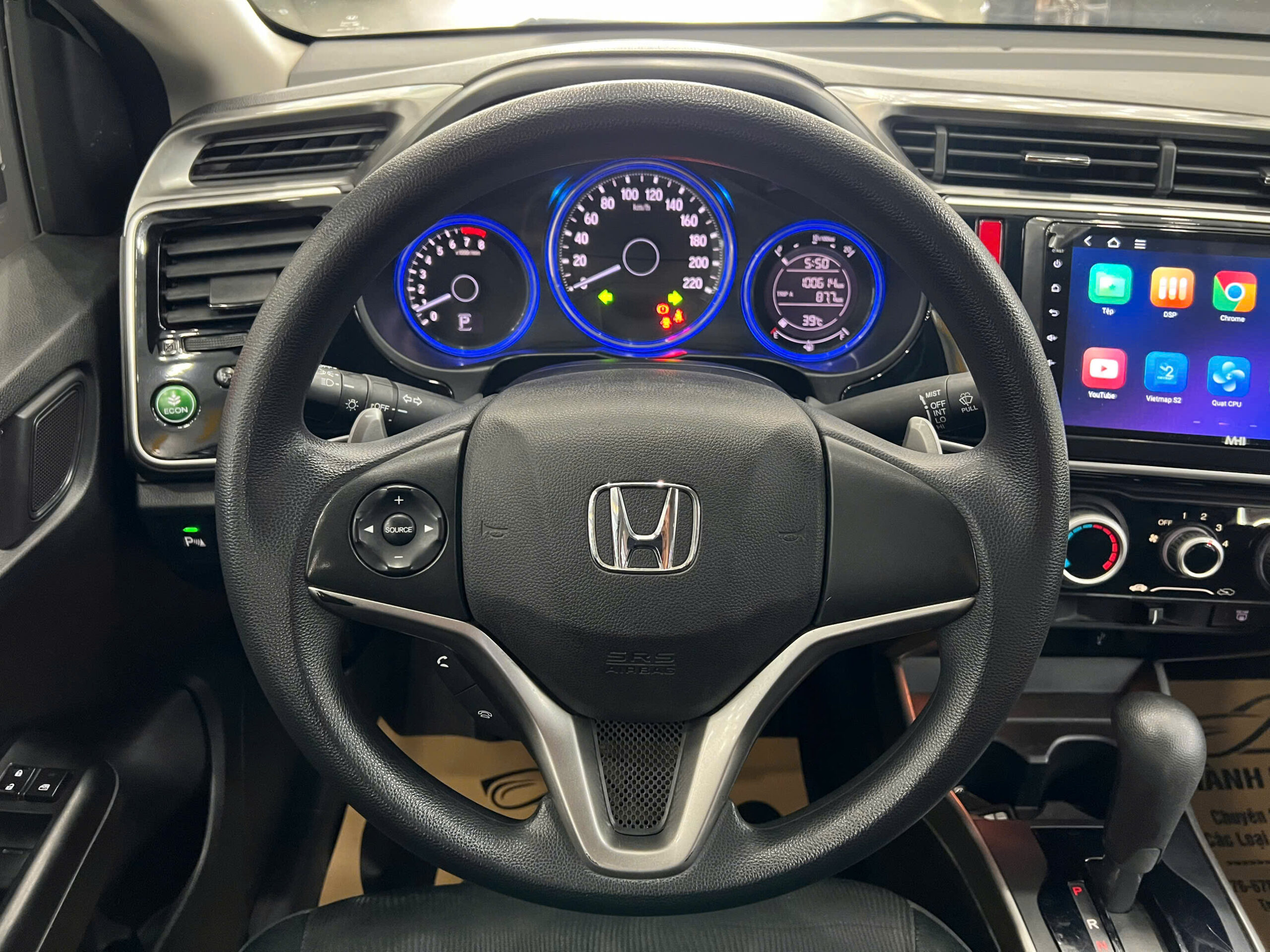 HONDA CITY 1.5AT 2015 TRẮNG (10)